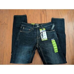 Denizen Levi's 216 Skinny Fit Dark Wash Jeans Mens 28x30 NWT